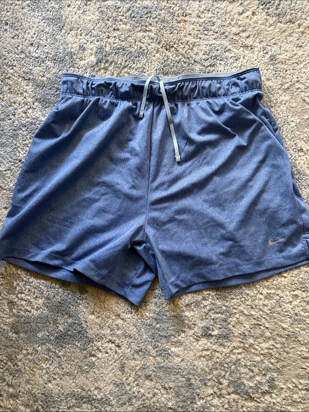 Nike Blue Performance Athletic Shorts